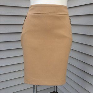 Ann Taylor Loft Skirt Tan Size 8P
